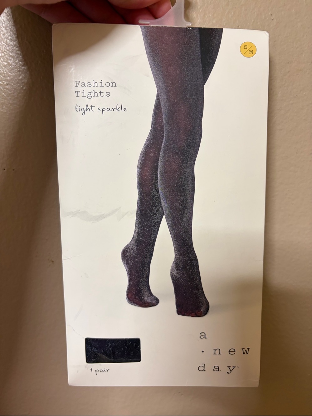 SPANX Black Sparkle Shimmer Tights